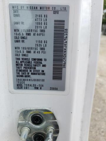 3N6CM0KNXJK696108 Nissan NV200 2.5S