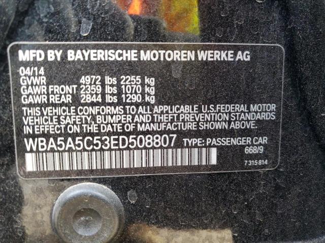 WBA5A5C53ED508807 BMW 528 I