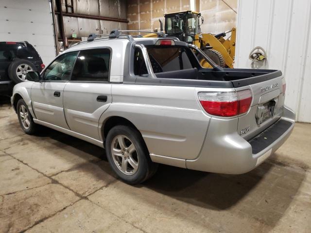 VIN: 4S4BT62C467100382 Auction: COPART Lot: 63926993 Location: AK - ANCHORAGE 4S4BT62C467100382 SUBARU BAJA 2006 SILVER Photo 2