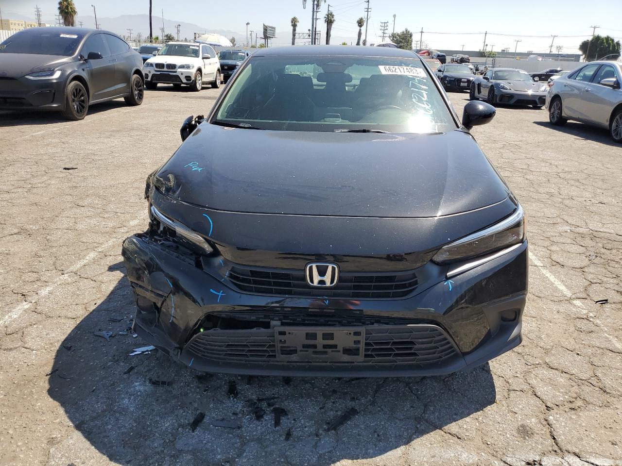 VIN: 2HGFE2F53NH589558 2022 HONDA CIVIC