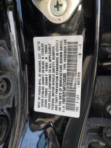 19XFB2F54FE245385 Honda Civic Lx