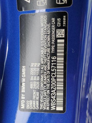 WBS43AZ00PCL57116 BMW M4 Competition