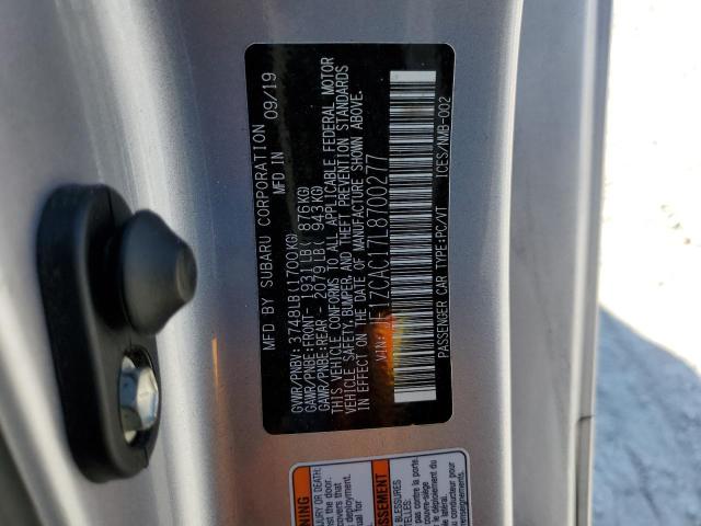 2020 SUBARU BRZ LIMITE JF1ZCAC17L8700277