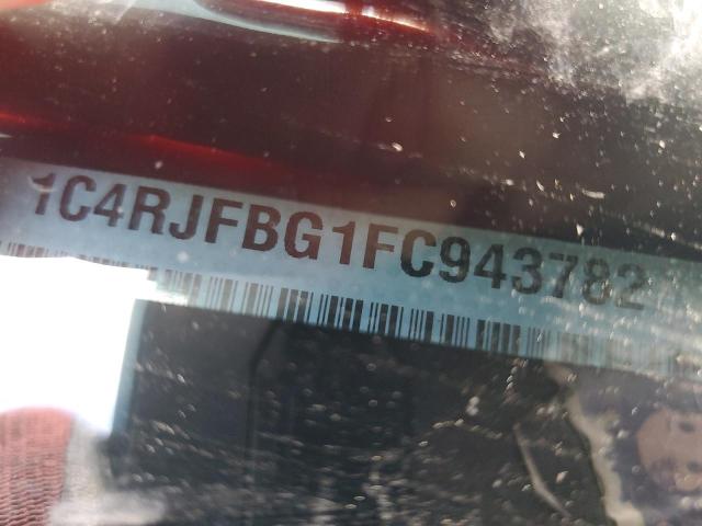 1C4RJFBG1FC943782 Jeep Grand Cherokee Limited