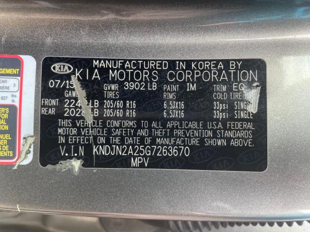 KNDJN2A25G7263670 KIA Soul