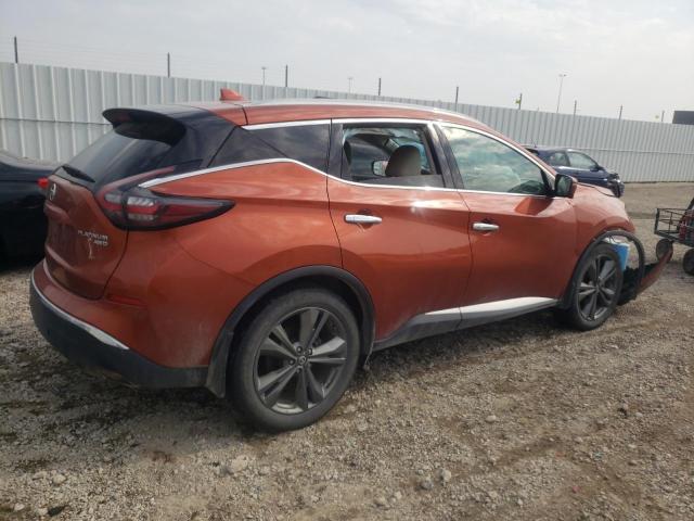 NISSAN MURANO PLA 2020 orange  gas 5N1AZ2DS2LN109855 photo #4