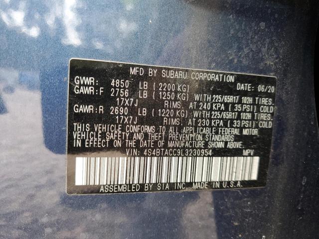 4S4BTACC9L3230954 Subaru Outback Premium