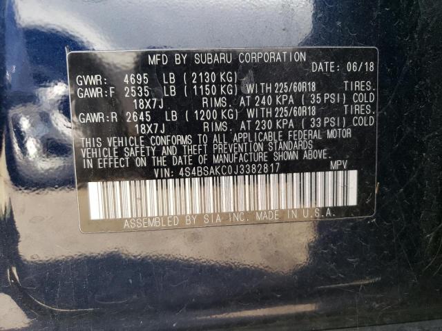 4S4BSAKC0J3382817 Subaru Outback 2.5i Limited