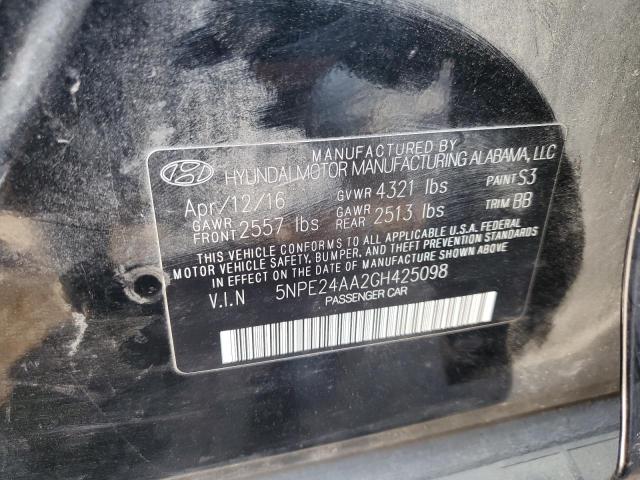 2016 HYUNDAI SONATA ECO - 5NPE24AA2GH425098