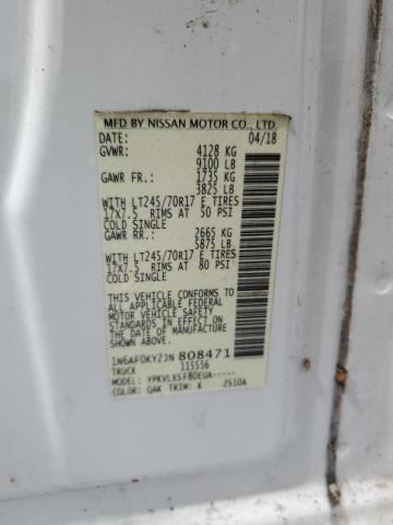 2018 NISSAN NV 2500 S - 1N6AF0KY2JN808471