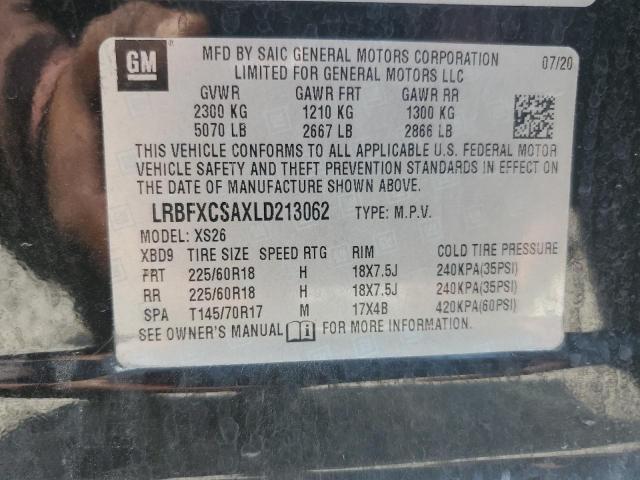 LRBFXCSAXLD213062 Buick Envision Essence