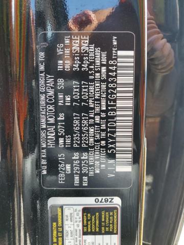 5XYZTDLB1FG283448 Hyundai SANTA FE SPORT