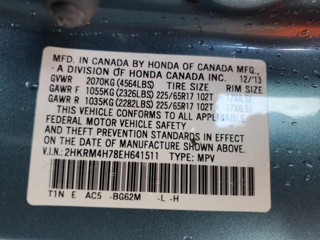2HKRM4H78EH641511 Honda CR-V EXL