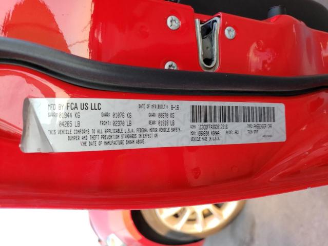 1C3CDFFA3GD817216 Dodge Dart Sxt Sport