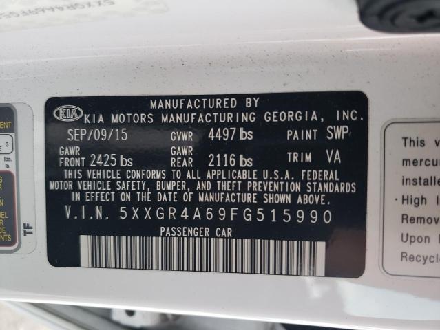 5XXGR4A69FG515990 KIA OPTIMA SX