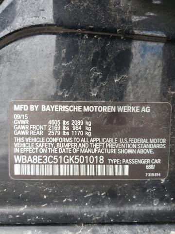 WBA8E3C51GK501018 BMW 328 Xi Sulev