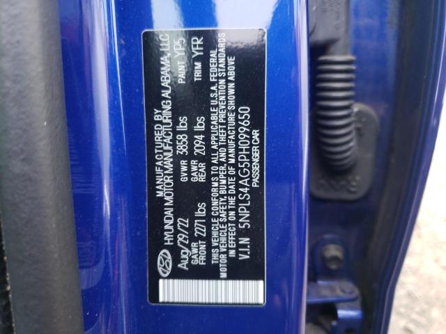 5NPLS4AG5PH099650 Hyundai Elantra SE 12