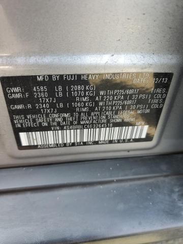 4S4BRBLC6E3264518 Subaru Outback 2.5i Limited