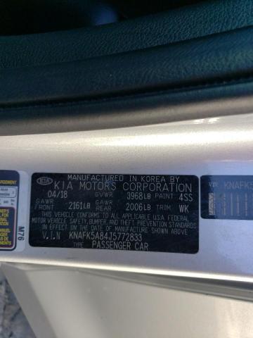 KNAFK5A84J5772833 KIA FORTE LX