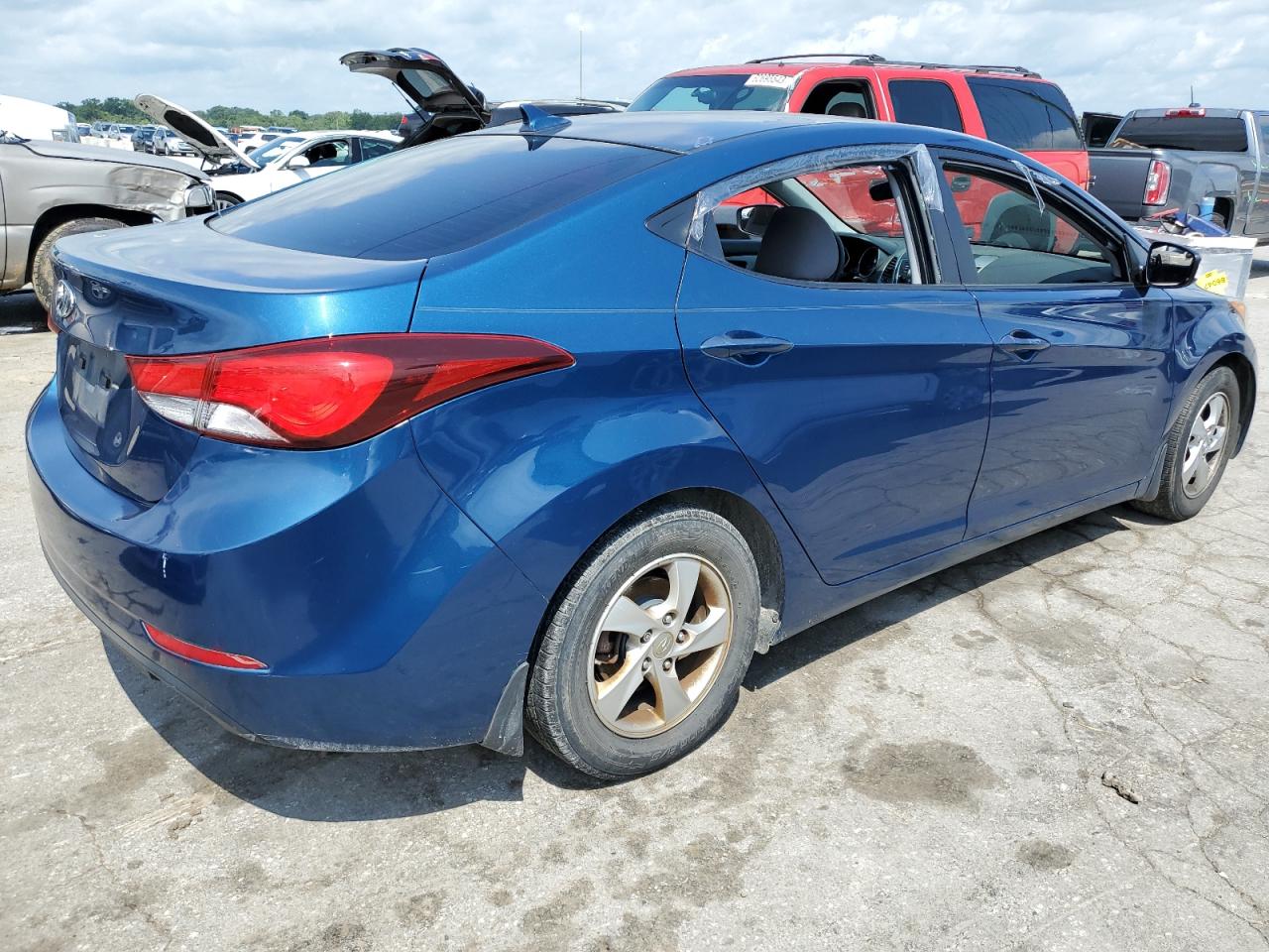 KMHDH4AEXEU162676 2014 Hyundai Elantra Se