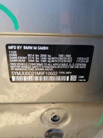 5YMJU0C01M9F10602 BMW X5 M