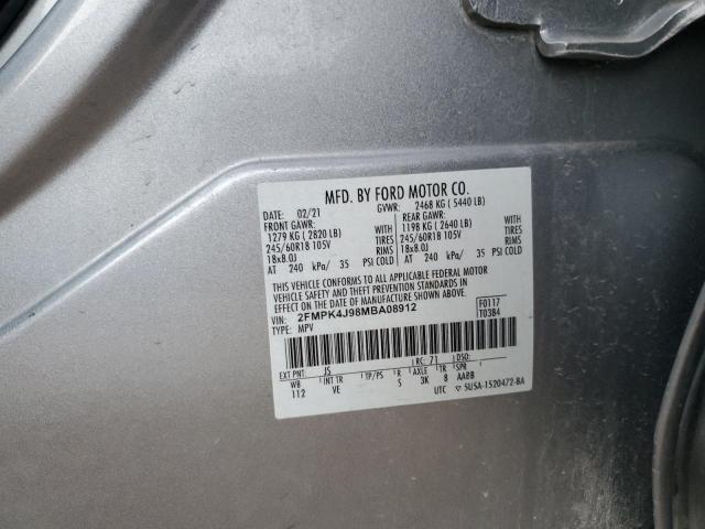 2FMPK4J98MBA08912 2021 FORD EDGE - Image 13