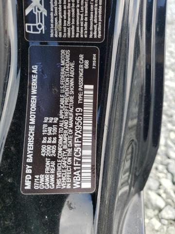 VIN WBA1F7C51FVX95619 2015 BMW 2 Series, 228 XI no.12