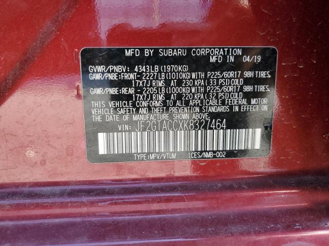 JF2GTACCXK8327464 Subaru Crosstrek Premium