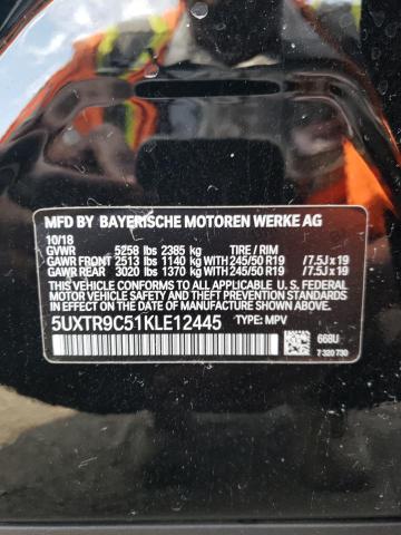 5UXTR9C51KLE12445 2019 BMW X3, photo no. 13