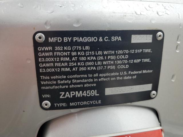 2016 VESPA GTS 300 SU - ZAPM459L1G5300111