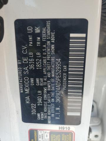 3KPA24AD5PE529954 2023 Kia Rio Lx