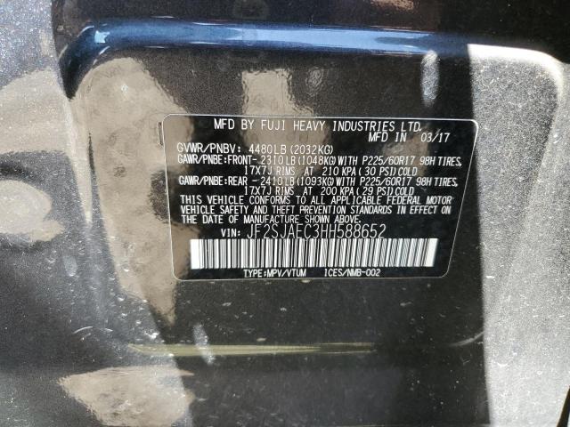 JF2SJAEC3HH588652 Subaru Forester 2.5i Premium