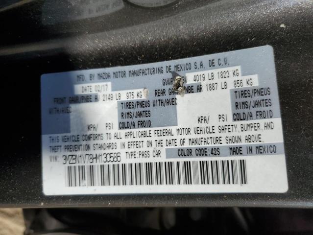 3MZBN1V78HM130586 Mazda 3 TOURING