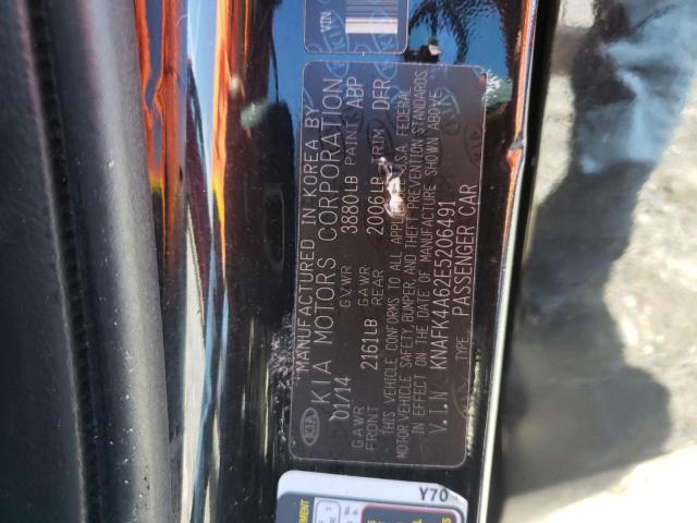KNAFK4A62E5206491 KIA FORTE LX