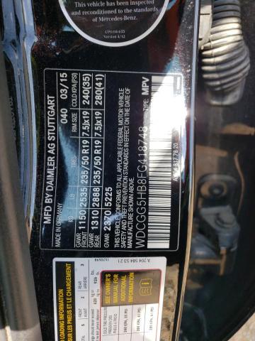 WDCGG5HB8FG418748 Mercedes-Benz GLK 350