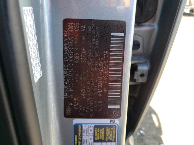KNAGM4AD4G5096611 KIA OPTIMA HYBRID