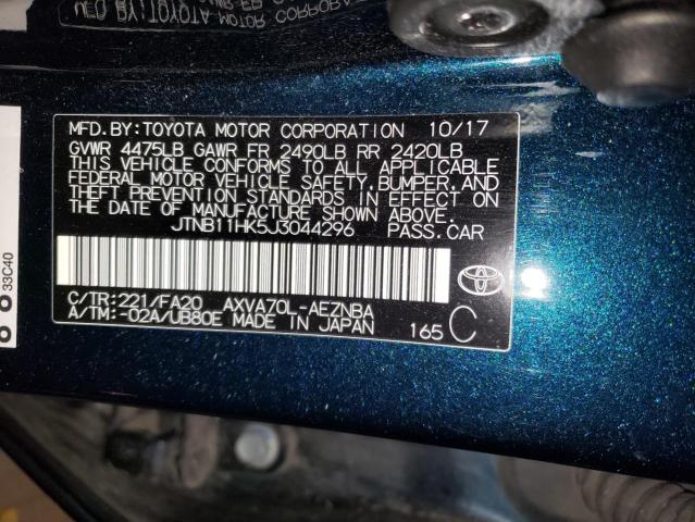 2018 TOYOTA CAMRY L - JTNB11HK5J3044296