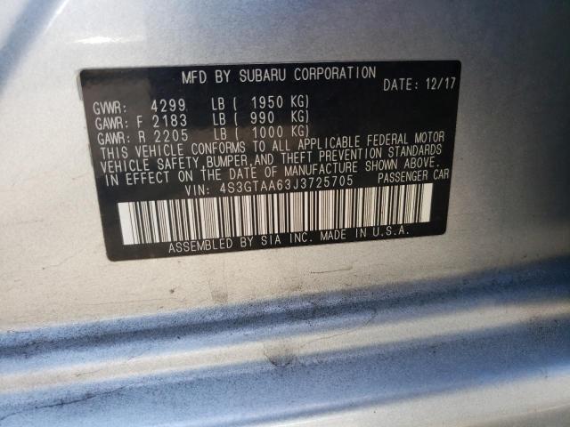 4S3GTAA63J3725705 Subaru Impreza