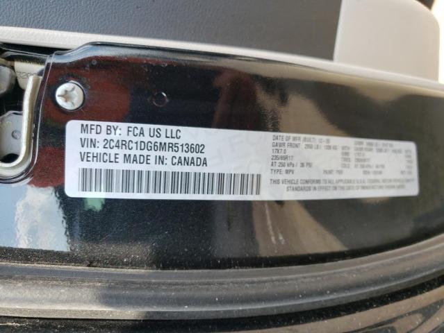 2C4RC1DG6MR513602 | 2021 Chrysler voyager lxi