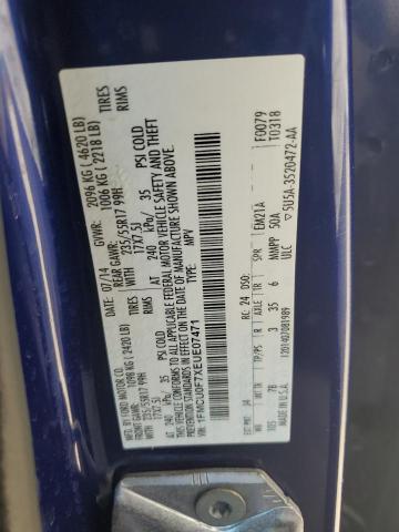 1FMCU0F7XEUE07471 Ford ESCAPE S