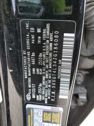 5XXGT4L34JG186080 KIA Optima Lx