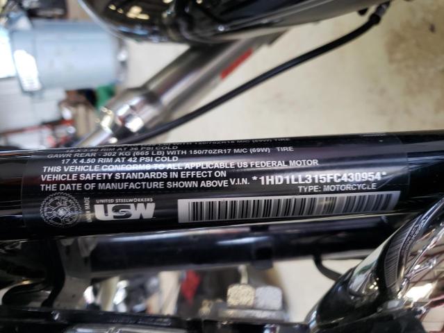 2015 HARLEY-DAVIDSON XL1200 T 1HD1LL315FC430954