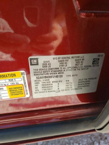 5GAKVBKD6FJ145120 Buick Enclave