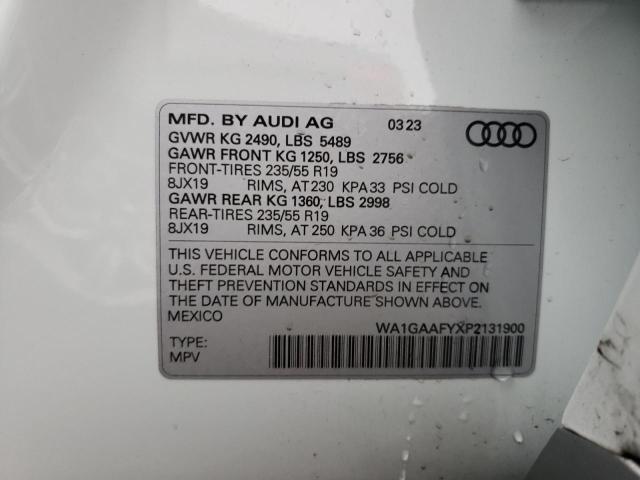 WA1GAAFYXP2131900 2023 AUDI Q5, photo no. 13