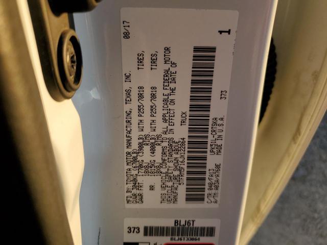 5TFRM5F16JX122864 Toyota Tundra Double Cab Sr/sr5