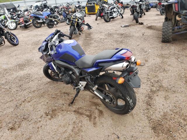 2007 YAMAHA FZ6 SHG JYARJ13E07A002767