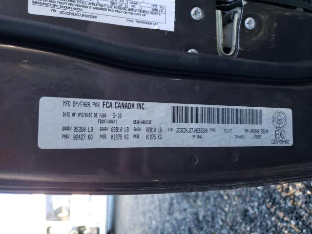 2C3CDXJG7JH283200 Dodge CHARGER GT