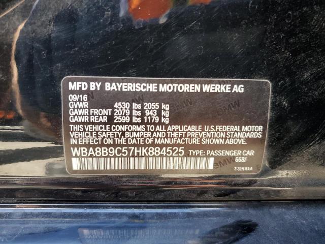 2017 BMW 330 I - WBA8B9C57HK884525