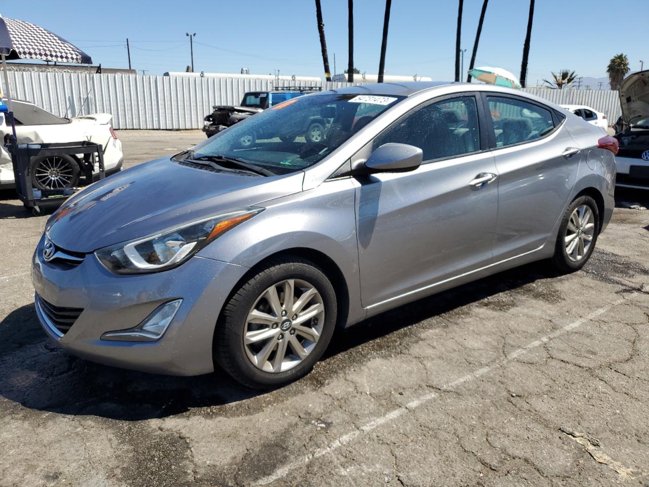 KMHDH4AE7EU111541 2014 Hyundai Elantra Se