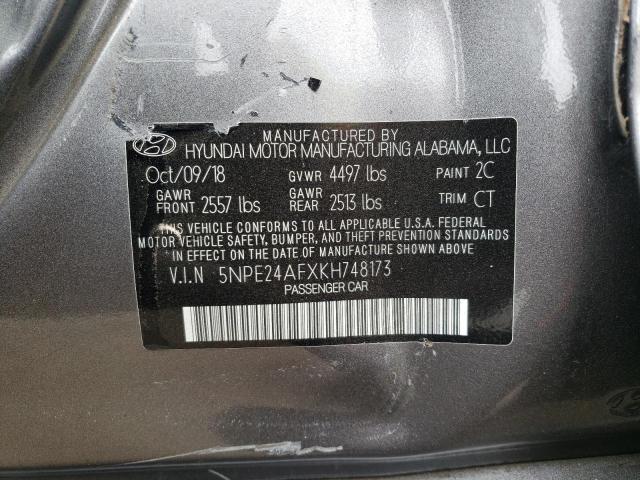 Hyundai SONATA SE 2019 5NPE24AFXKH748173 Image 12